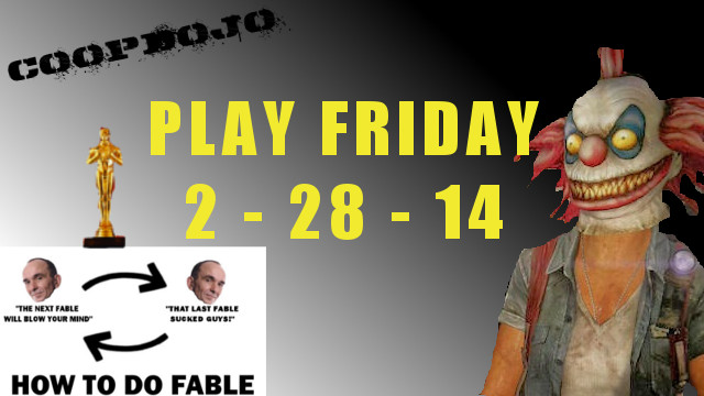 Game News: Play Friday For The Week Of Feb 28th, 2014