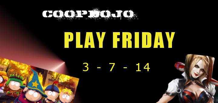 Game News: Play Friday For The Week Of Mar 7th, 2014