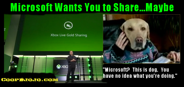 Xbox One Wants You To Share… Maybe