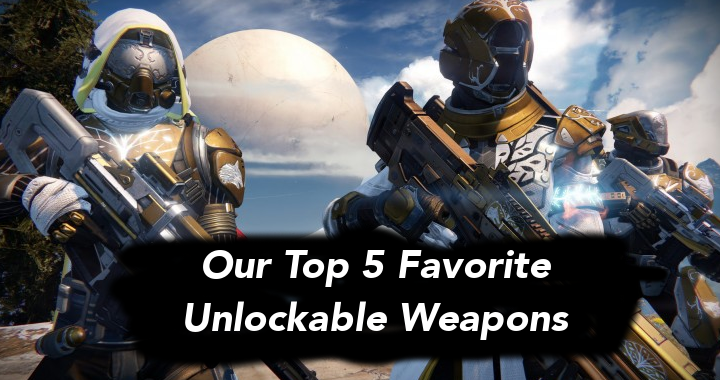 The Top 5 Unlockable Weapons In Games