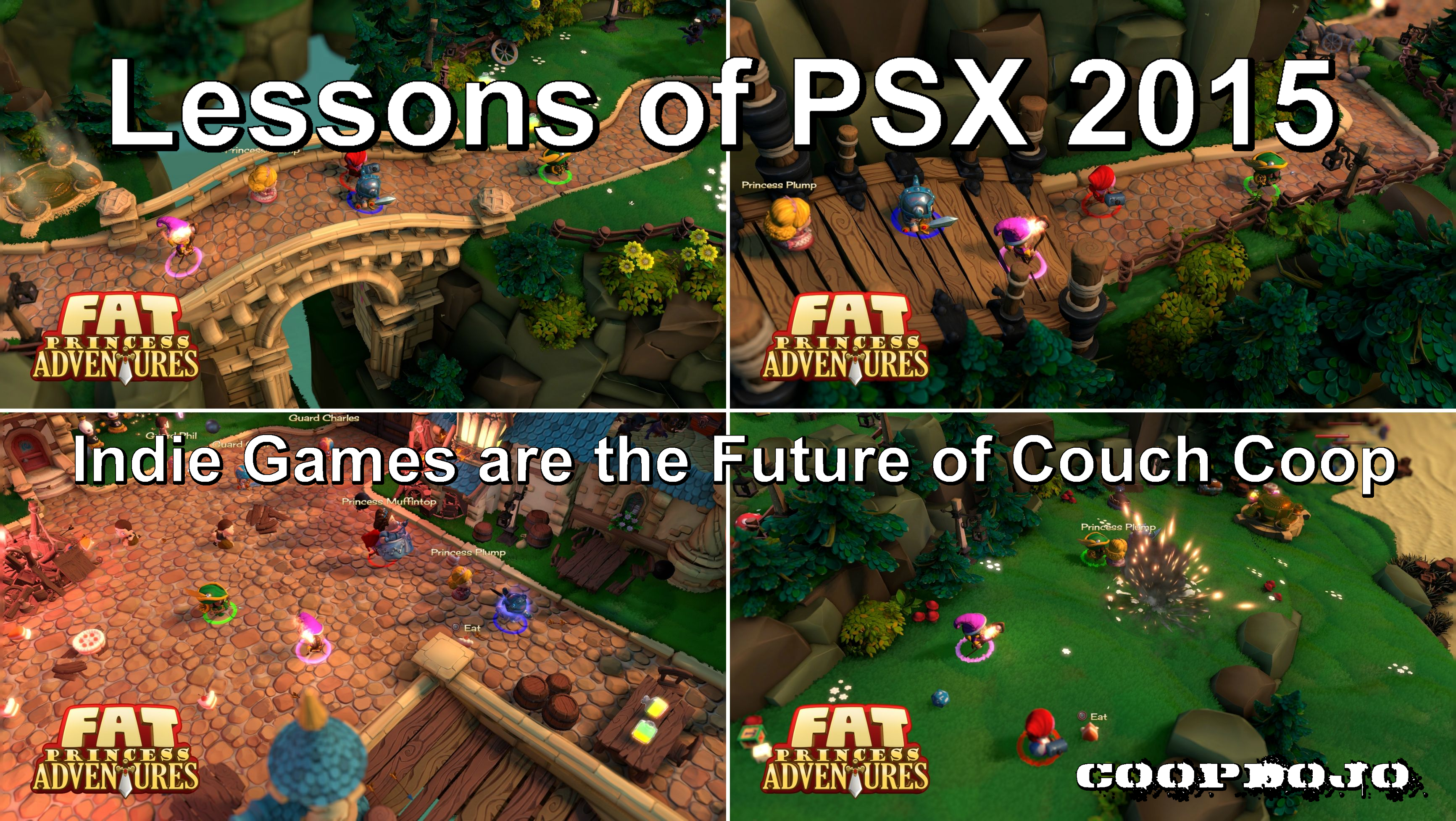 Lessons Of Playstation Experience 2015: Indie Games Are The Future Of Couch Coop
